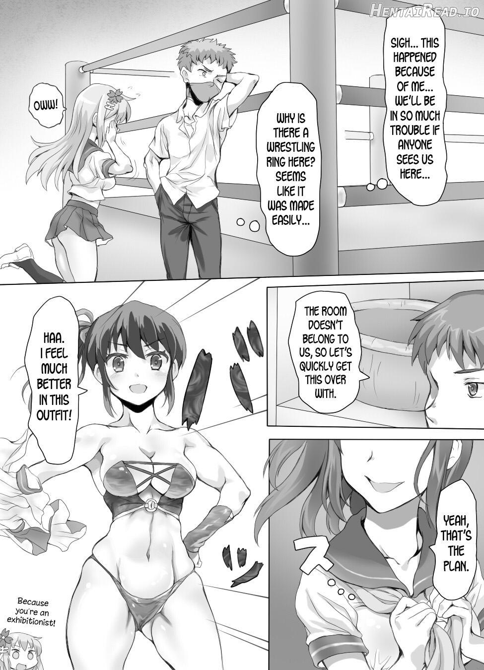 Naburi Tokidoki Shasei ~Kouhai no Joshi ni Makete Shasei Saserareta Ore~ Chapter 2 - page 8