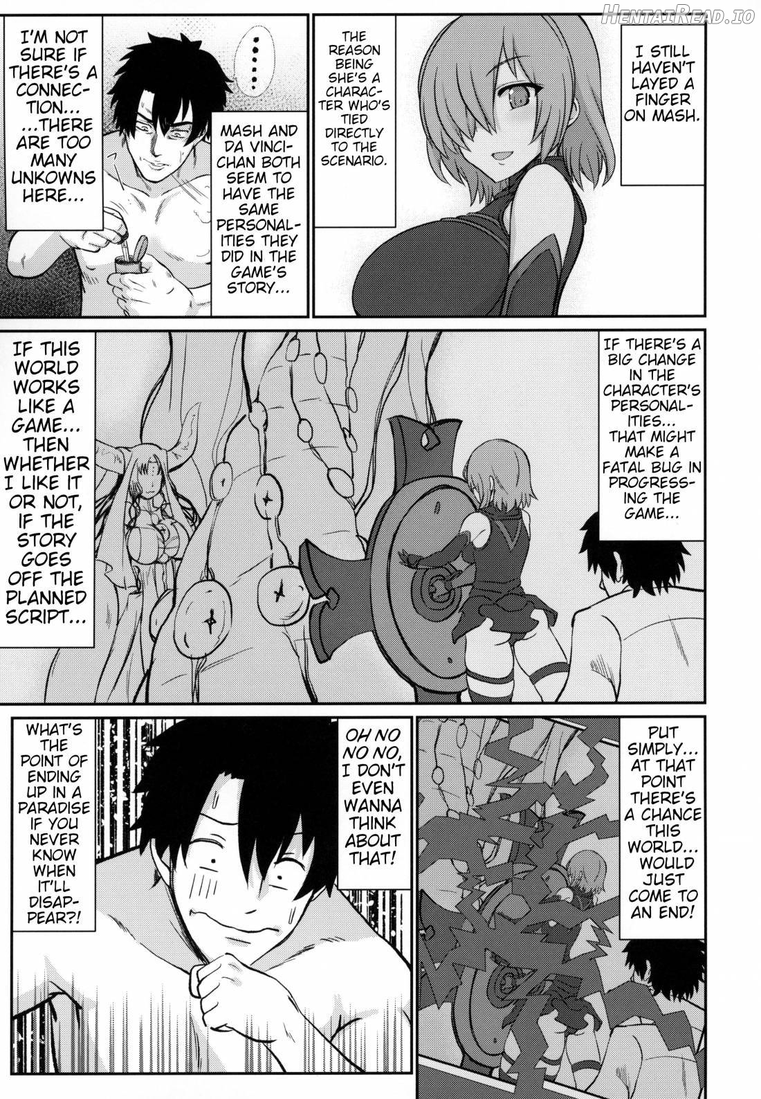 FGO ni Tensei Shita Seiyoku Zenkai Oji-san no Maryoku Kyoukyuu Monogatari Chapter 1 - page 6