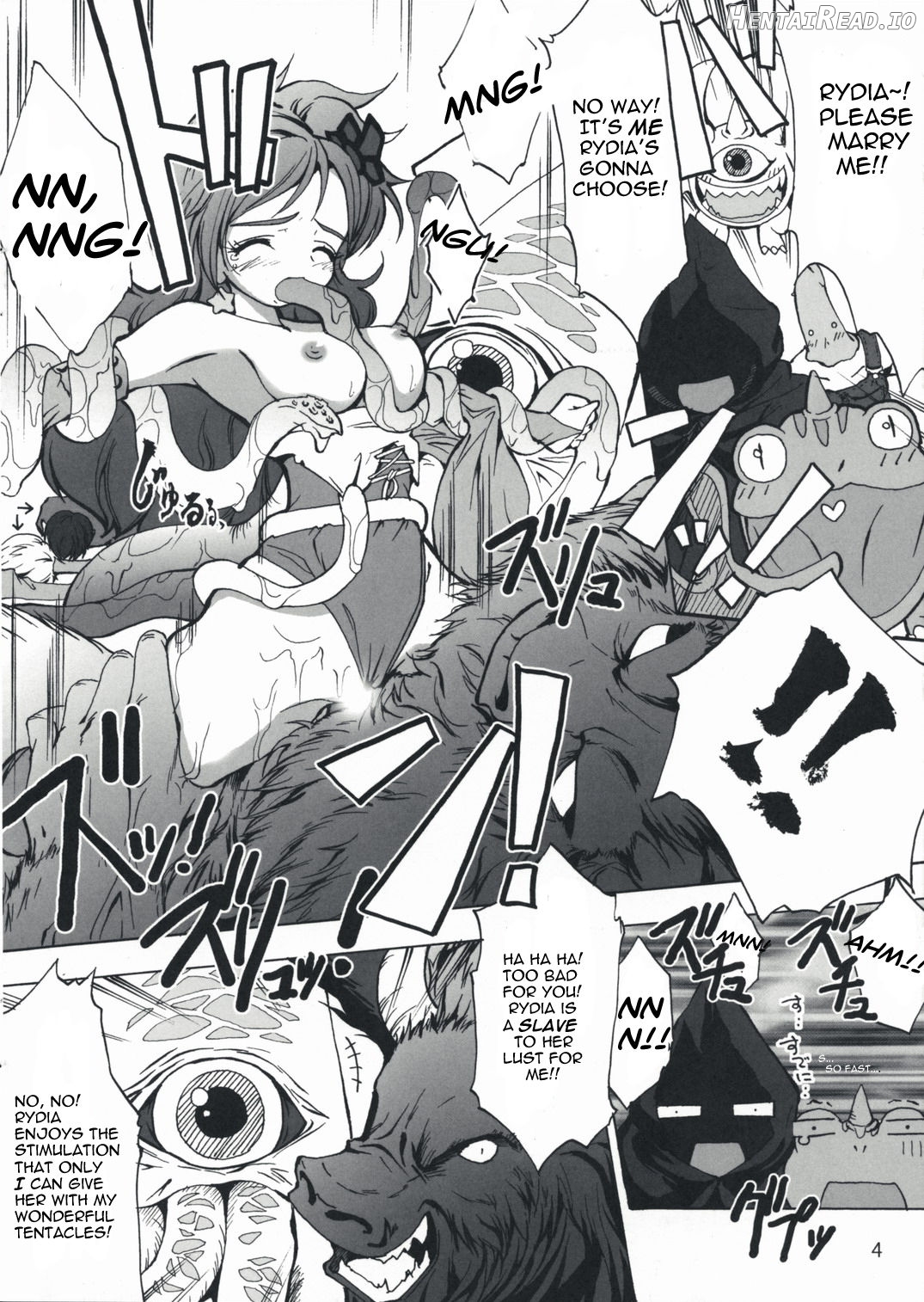 Shokushu x Rydia 2008 Final Chapter 1 - page 4