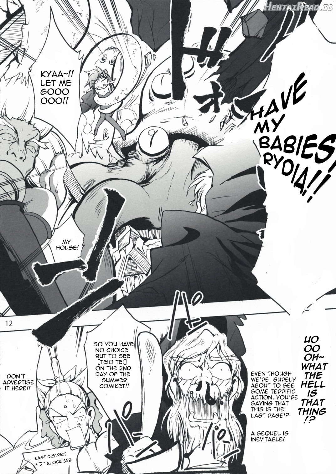 Shokushu x Rydia 2008 Final Chapter 1 - page 12