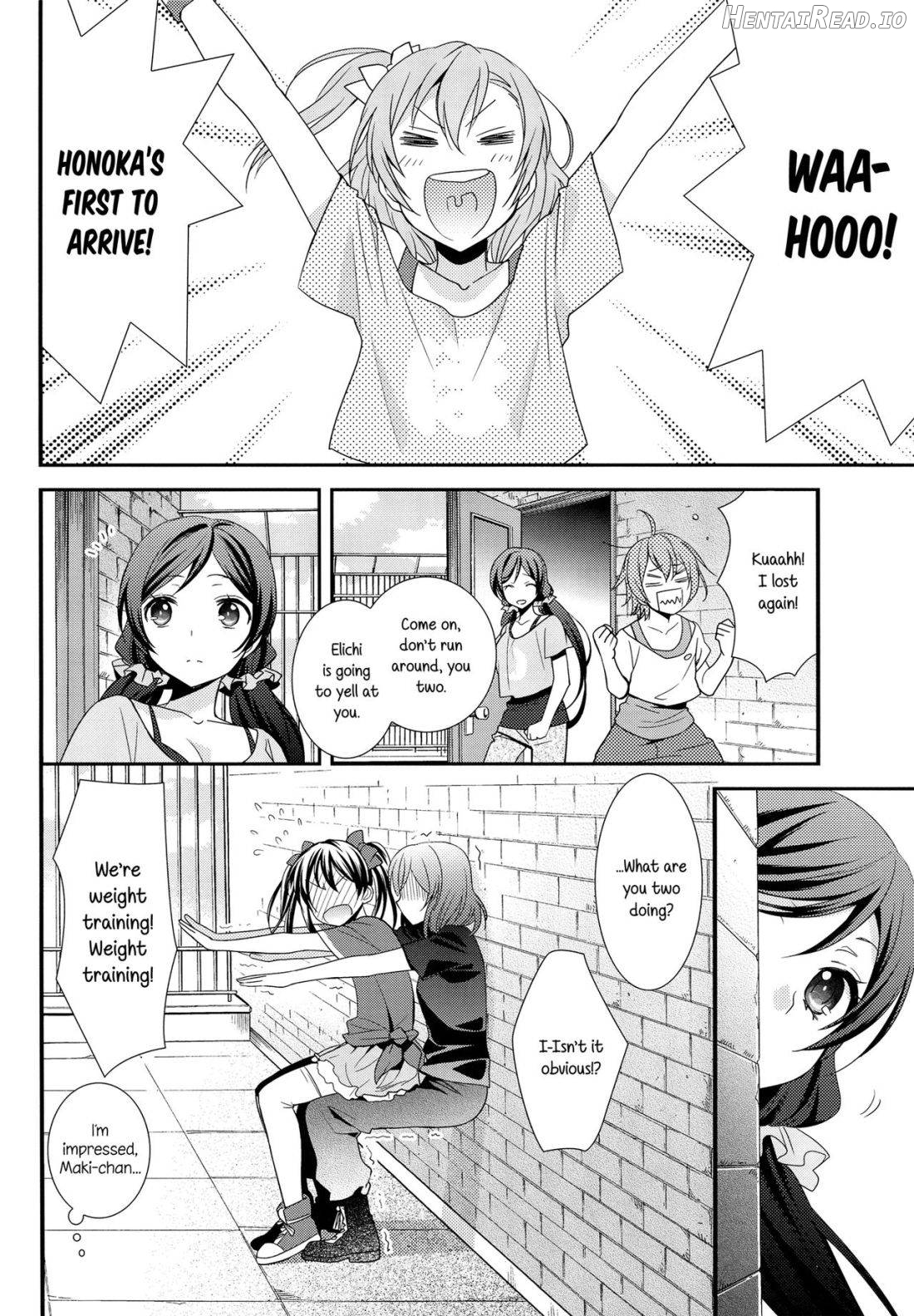 Hoo o Tsutau Namida ga Yozora no Hoshi ni Kawaru Toki. Chapter 3 - page 6