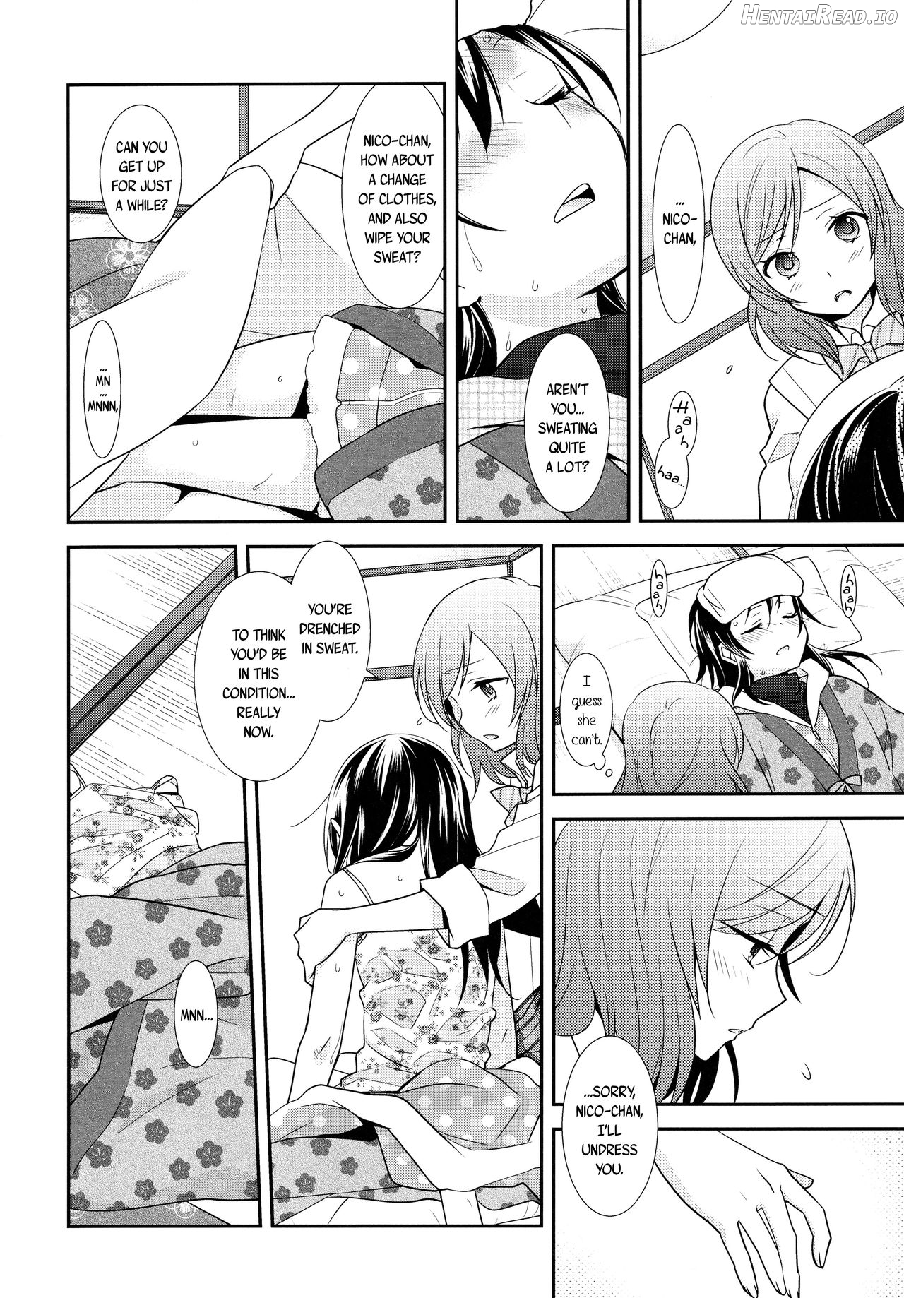 Hoo o Tsutau Namida ga Yozora no Hoshi ni Kawaru Toki. Chapter 5 - page 9