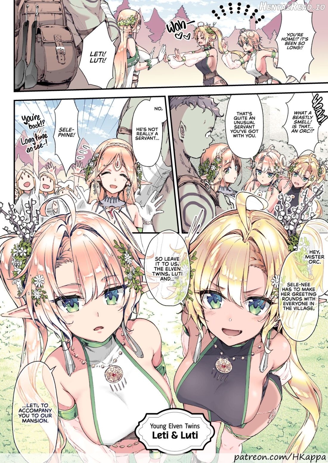 Midarana Elf-san wa Orc-kun ga Osuki Chapter 3 - page 2