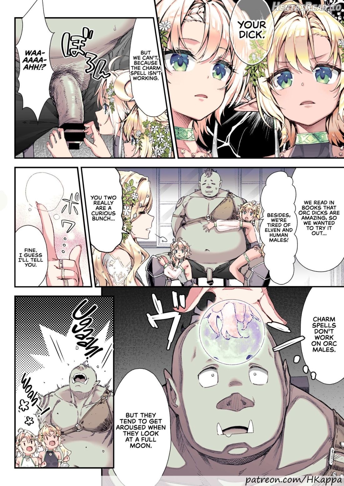 Midarana Elf-san wa Orc-kun ga Osuki Chapter 3 - page 4