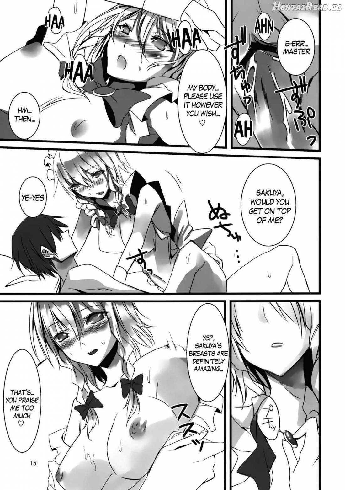 1 day my maid Chapter 1 - page 13