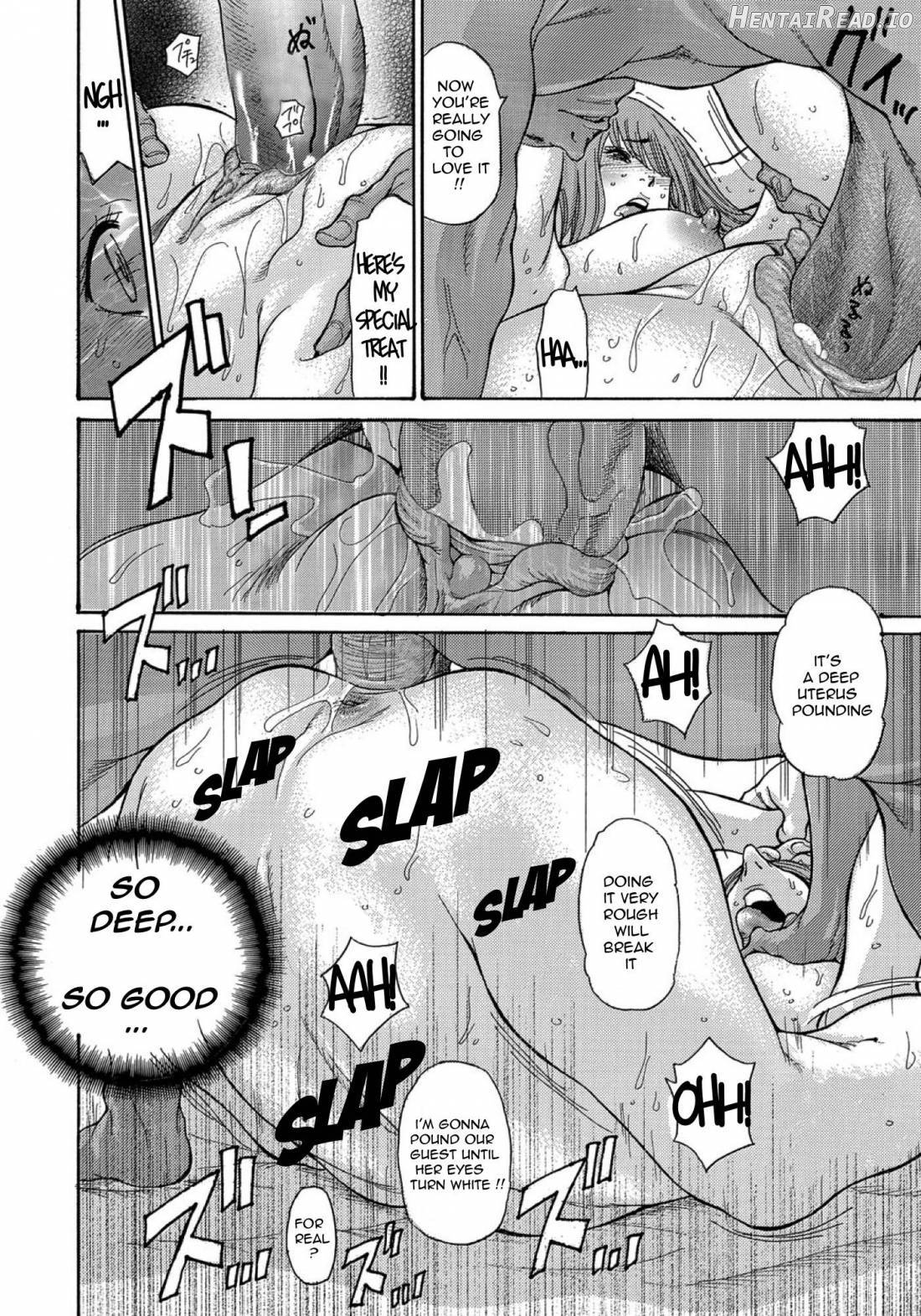 Yankee Zuma Kanraku! ~Hitozuma Kanochi Onsen~ Chapter 1 - page 54