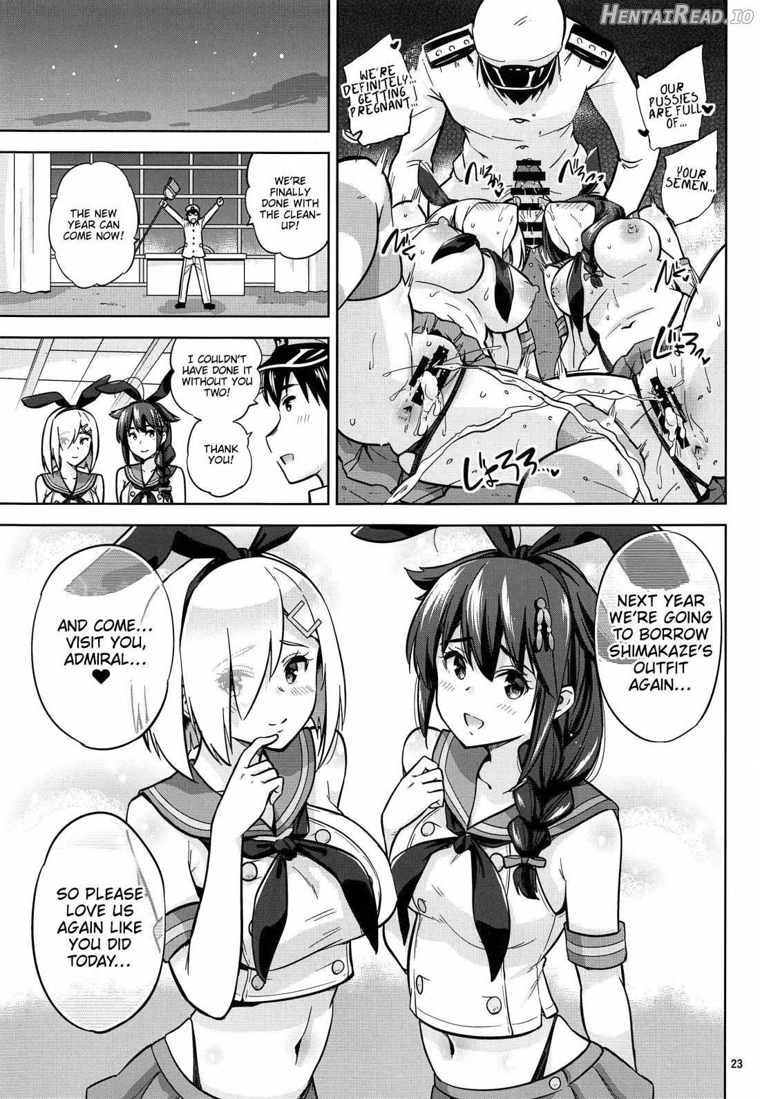 Zekamashi na Shigure-chan to Hamakaze-san to. Chapter 1 - page 24