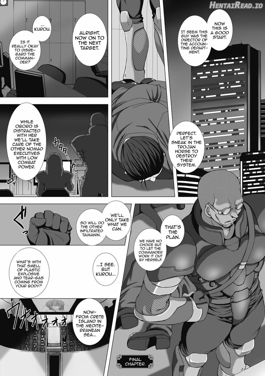 Taimanin Asagi Hajigyaku No Ankokuyuugi -The Comic- Chapter 1 - page 140