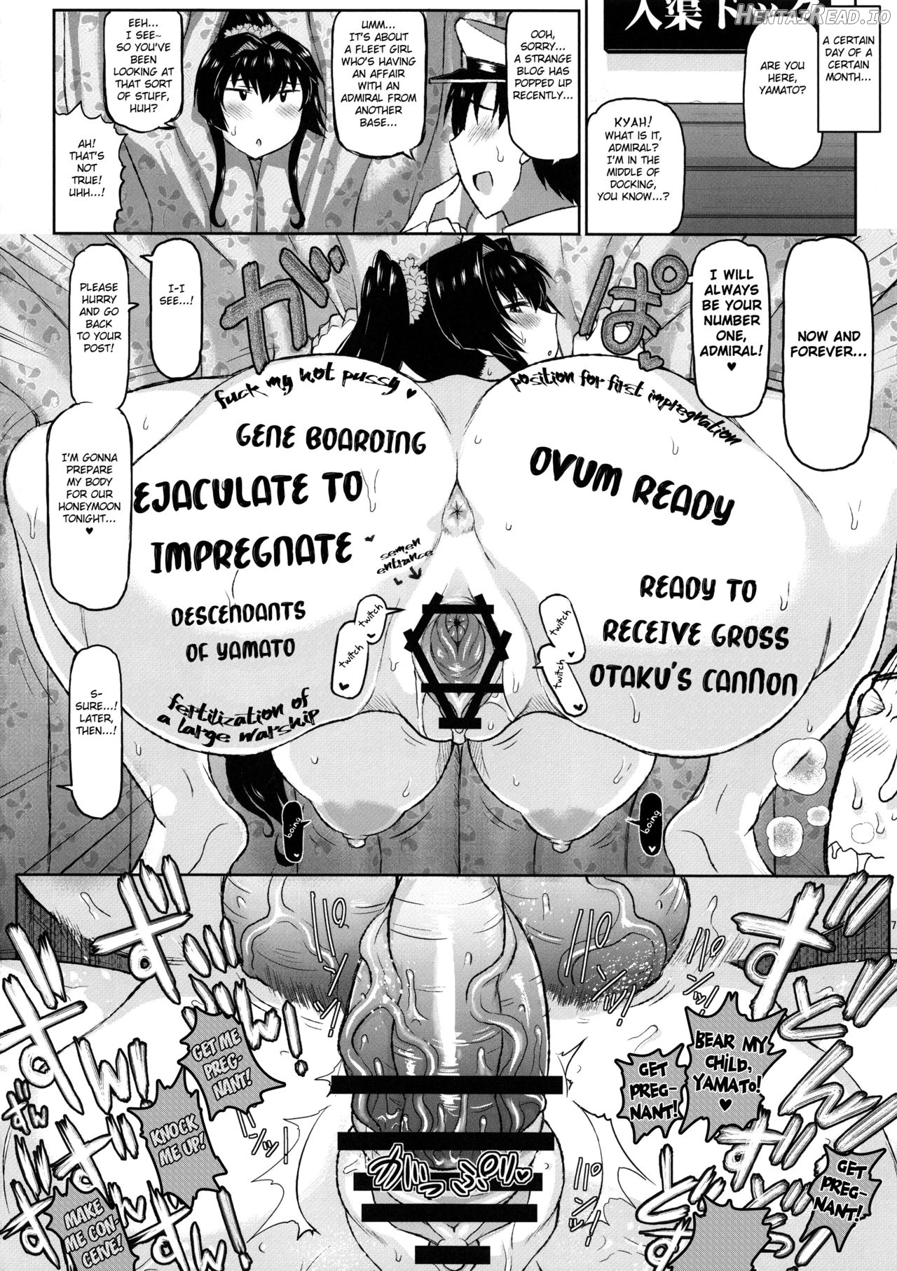 Inran Dosukebe Renjun Bitch Kashima Bon. ~Yariman Kashima ga Doutei Idenshi Hoshoku Sex Enshuu! Teitoku-san no Kibanda Seichuu Rengou Kantai, Kashima ga Oaite Shimasu~ Chapter 4 - page 5
