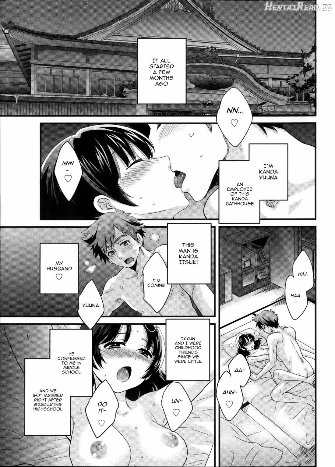 Niizuma Osenaka Nagashimasu 1 Chapter 1 - page 8
