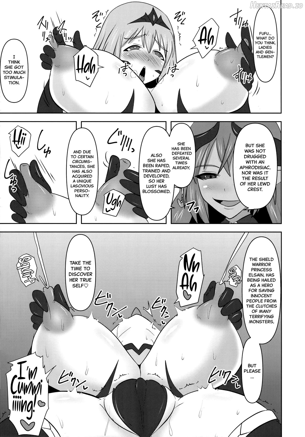 Raygis Valicess Elsain "Hajigyaku no Reigokutou Kouhen" Chapter 3 - page 8