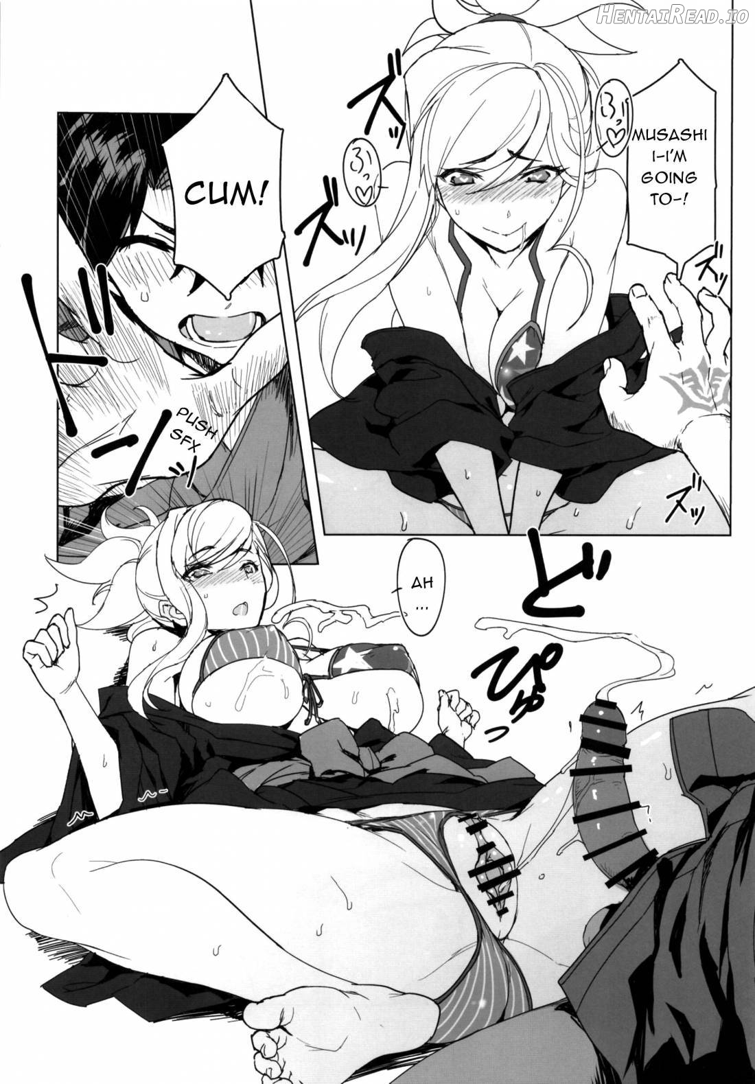 Musashi-chan to Onsen de Eroikoto-suru Chapter 1 - page 9