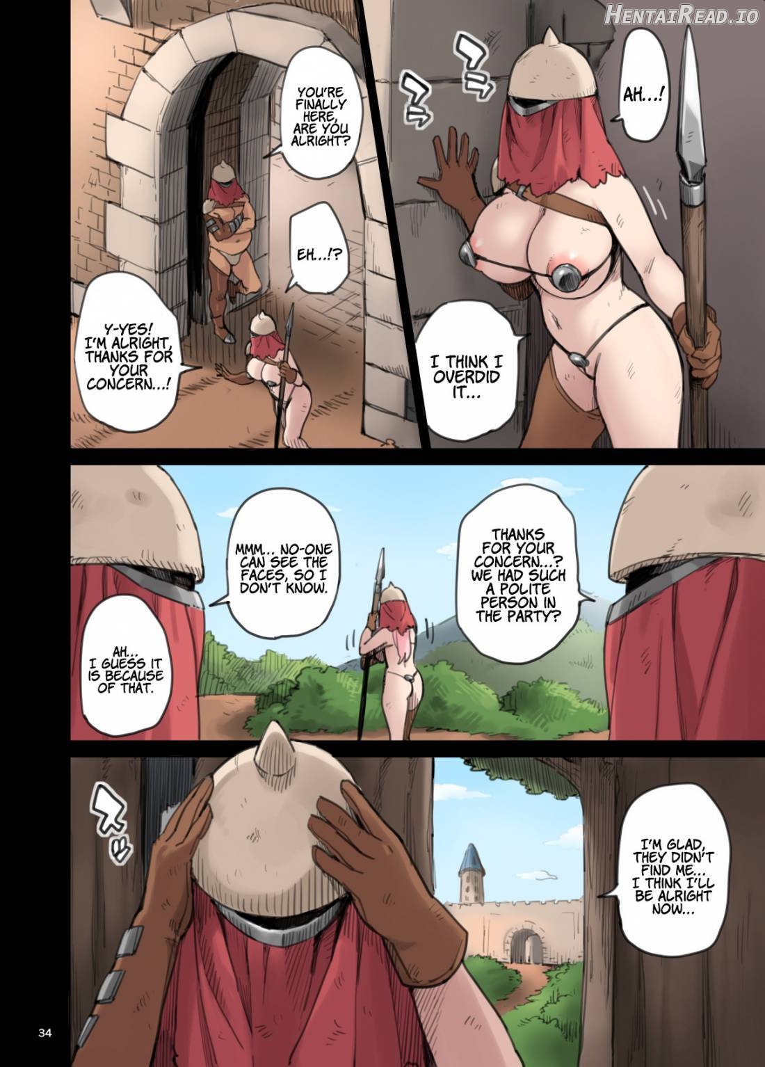 Shinryaku no Wild Ecchi Teikoku!! -Inran Dasshutsu Hen- Chapter 1 - page 34