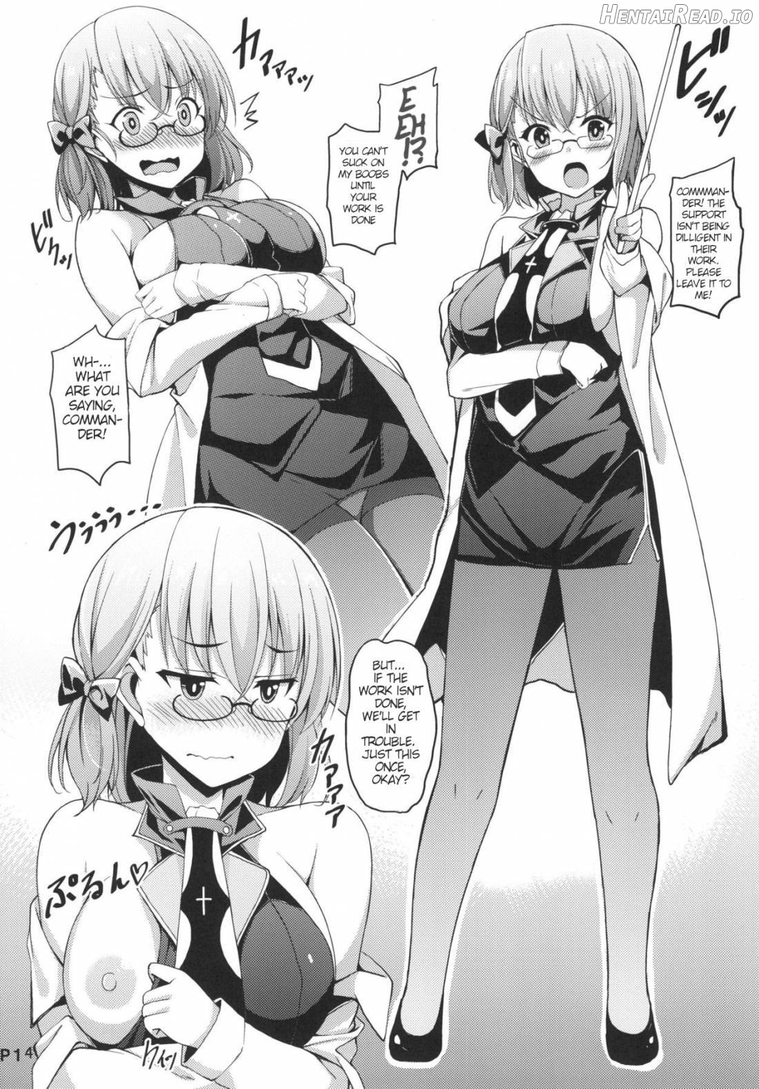 AzuColle Hentai Chapter 1 - page 11