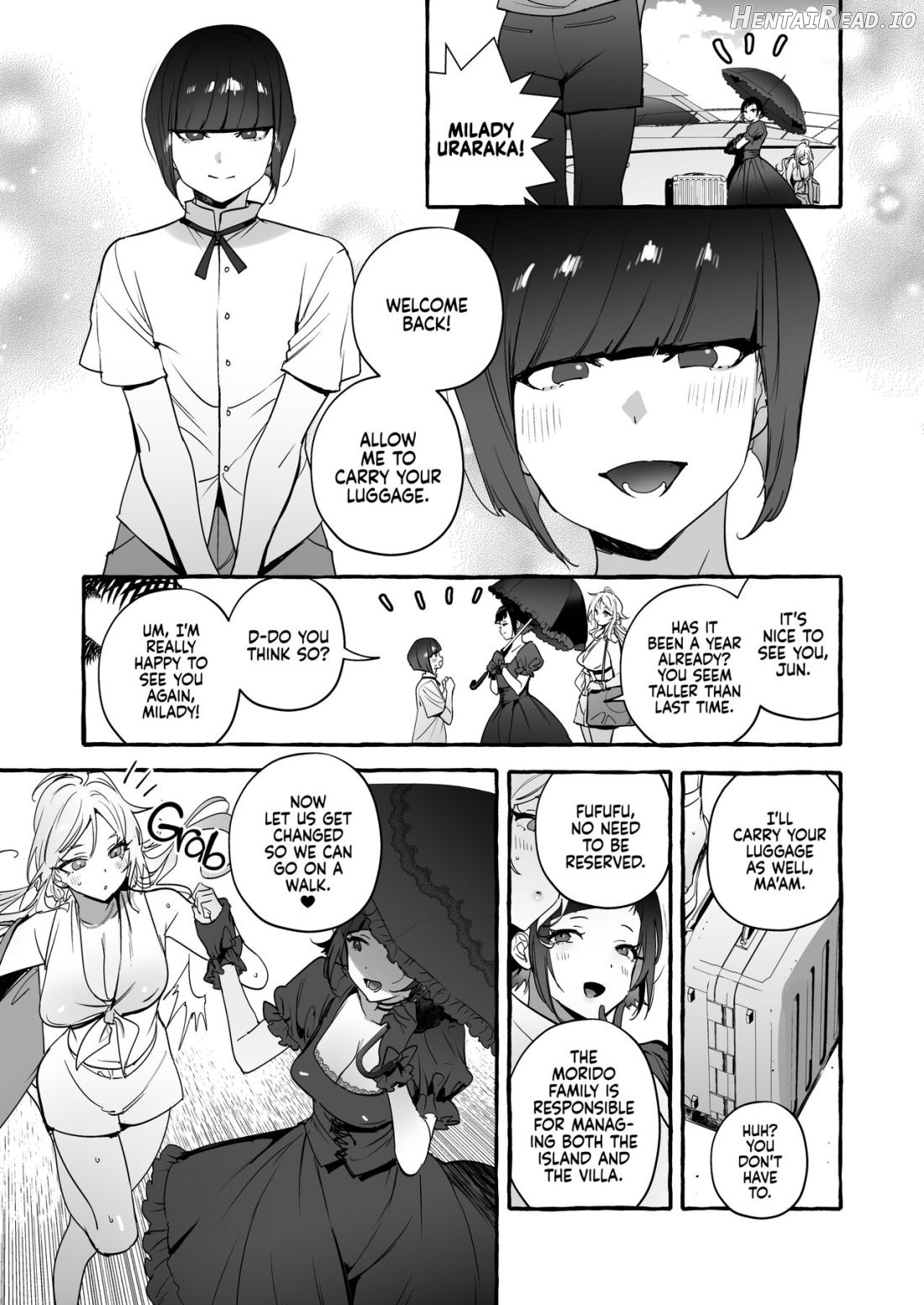 Futanari-san to Nonke-san Chapter 3 - page 4