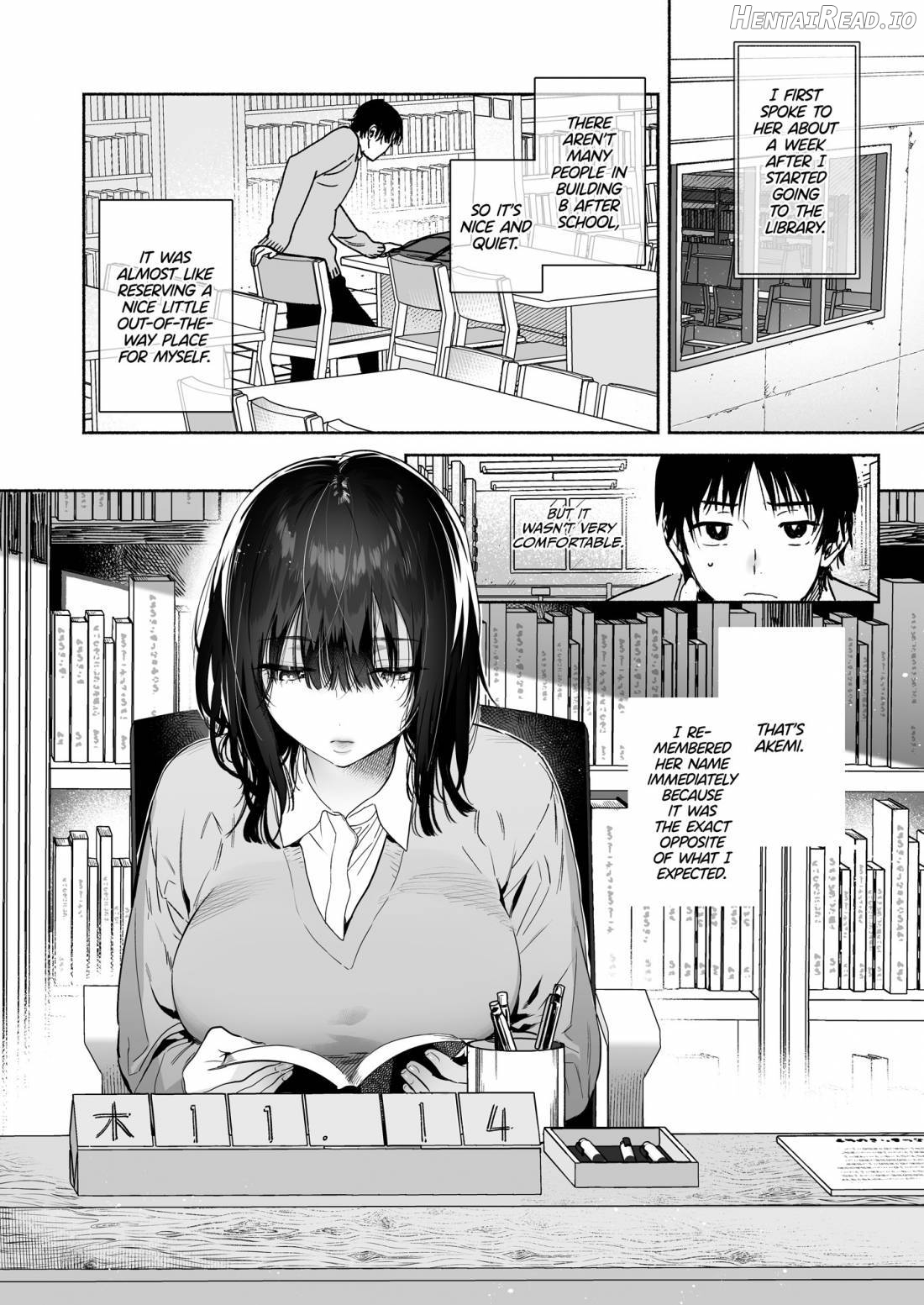 Mukuchi na Tosho Iin to Sex Zuke. Chapter 1 - page 11