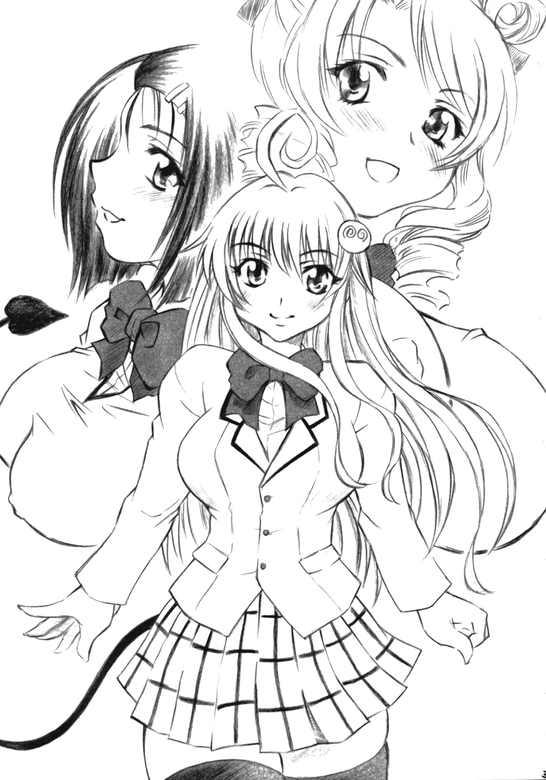 Troublekko ~Saki & Aya & Rin~ Chapter 1 - page 2