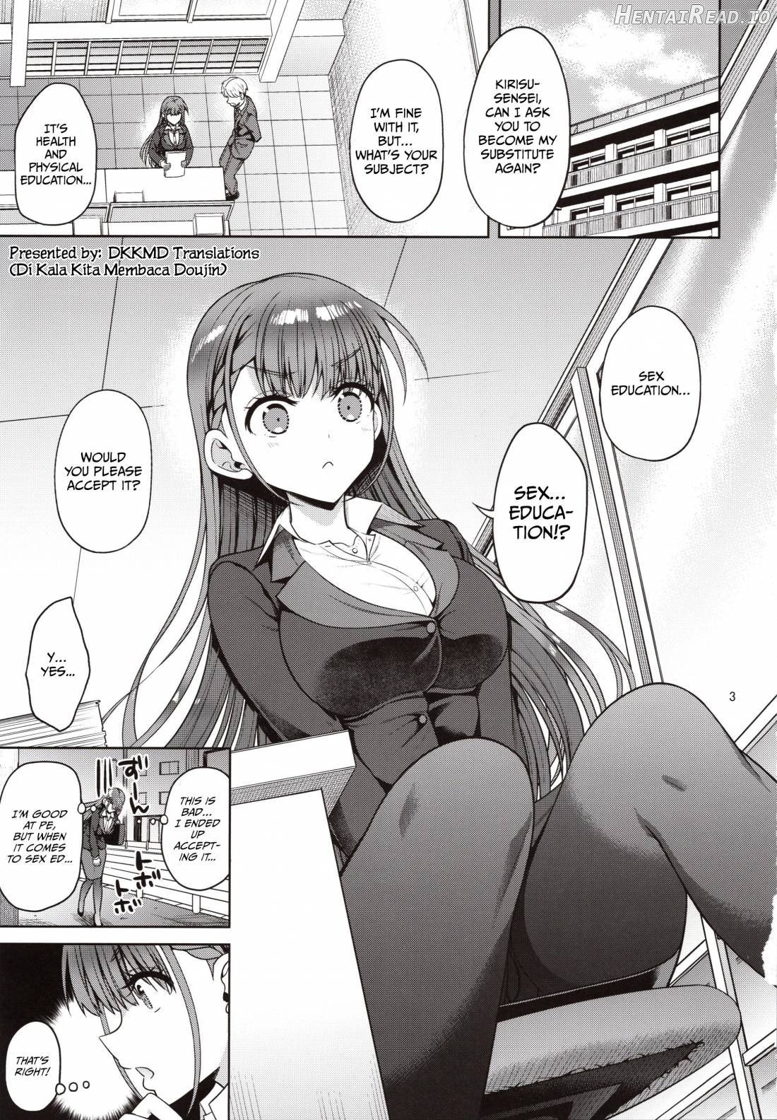 Kirisu Sensei ga Oshieru Hokentaiiku Chapter 1 - page 2
