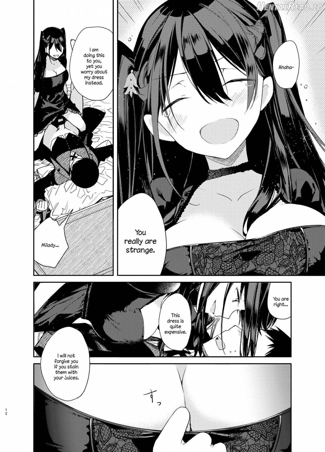 Takabisha Kyonyuu Ojou-sama to Himitsu no Ecchi Chapter 1 - page 9