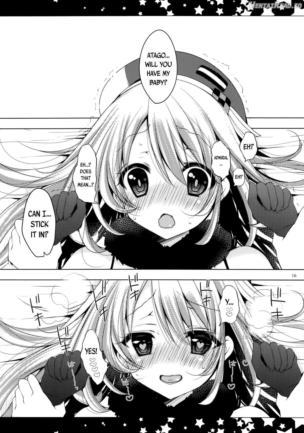 Teitoku, Aishitemasu. Hentai Chapter 2 - page 14