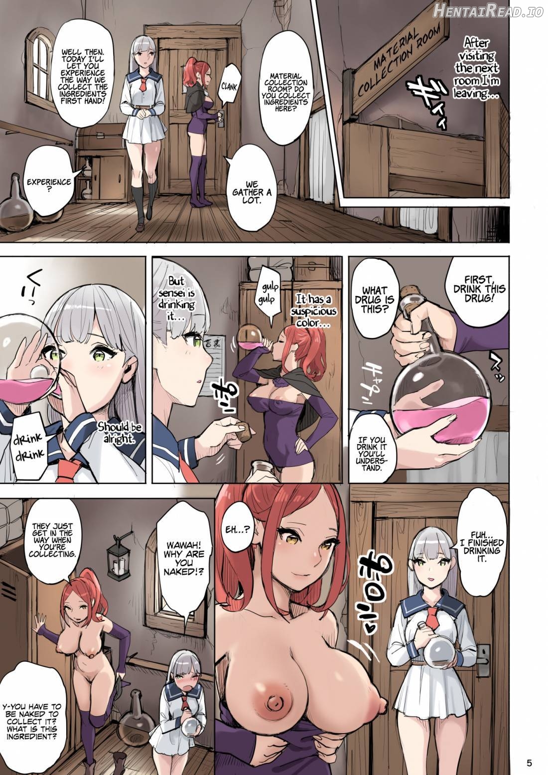 Mahouyaku no Zairyou Chapter 1 - page 5