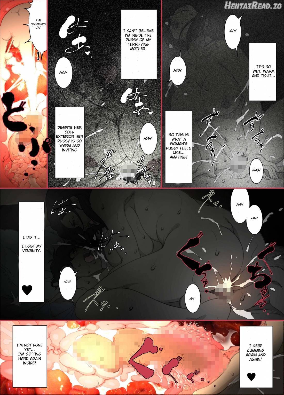 Kittsui Seikaku no Kyouiku Mama ga, Jukenki Nomi Kurayami no Naka Nomi to Iu Jouken de Musuko no Sex Dairizuma o Tsutomeru Hanashi. Chapter 1 - page 13