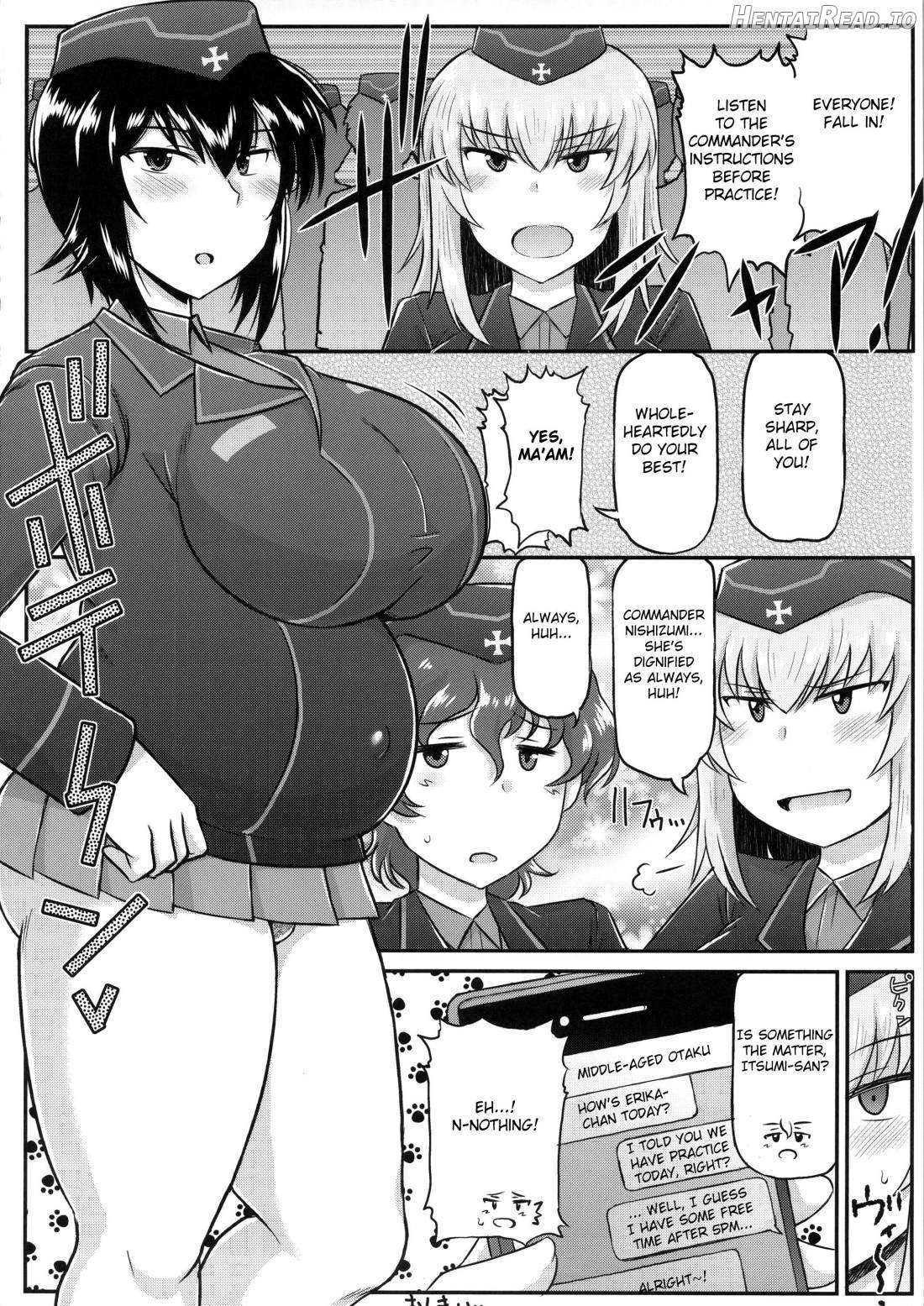 Girls & Semen ~Darjeeling-sama ga Shitagokoro Marudashi Oji-san to Enkoudou! Kouki na Karada o Musaborare Flag Ranshi ni Seishidan Sakuretsu Jusei Shirahata Agechau Hon~ Chapter 2 - page 22