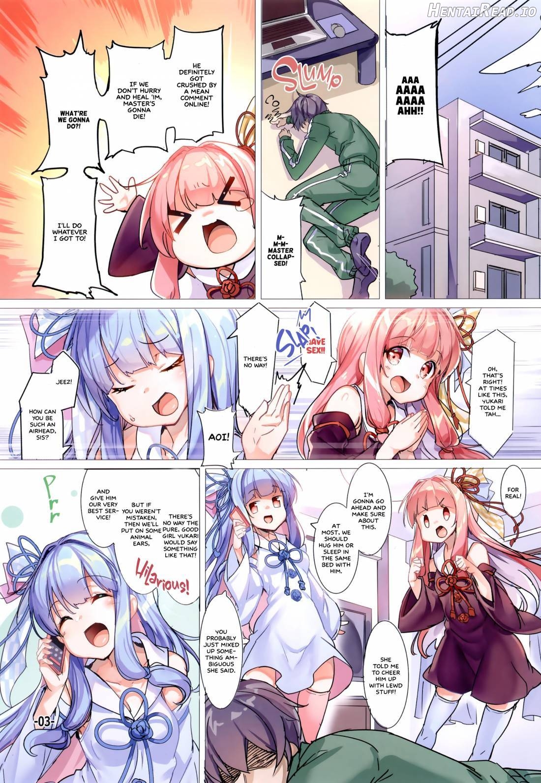 Kotonoha Shimai no Ochikomu Master o Nekomimi de Yuuwaku Suru Hon Chapter 1 - page 3