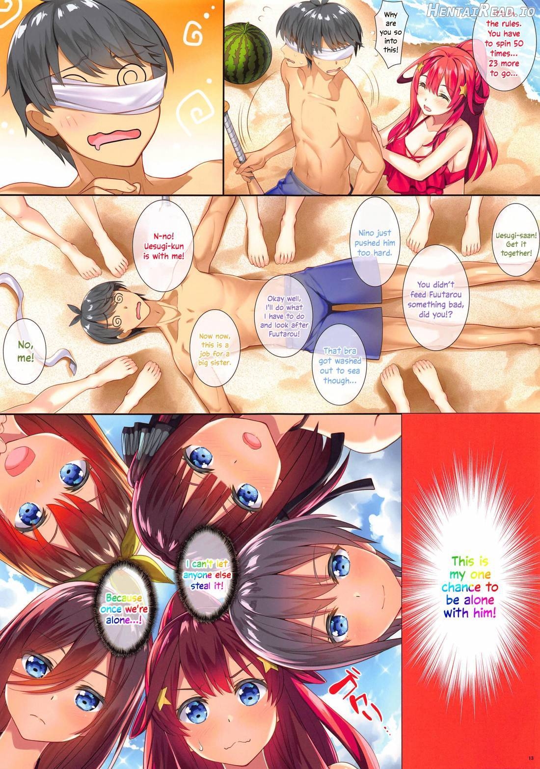 Gotoubun no Yuuwaku Chapter 1 - page 11