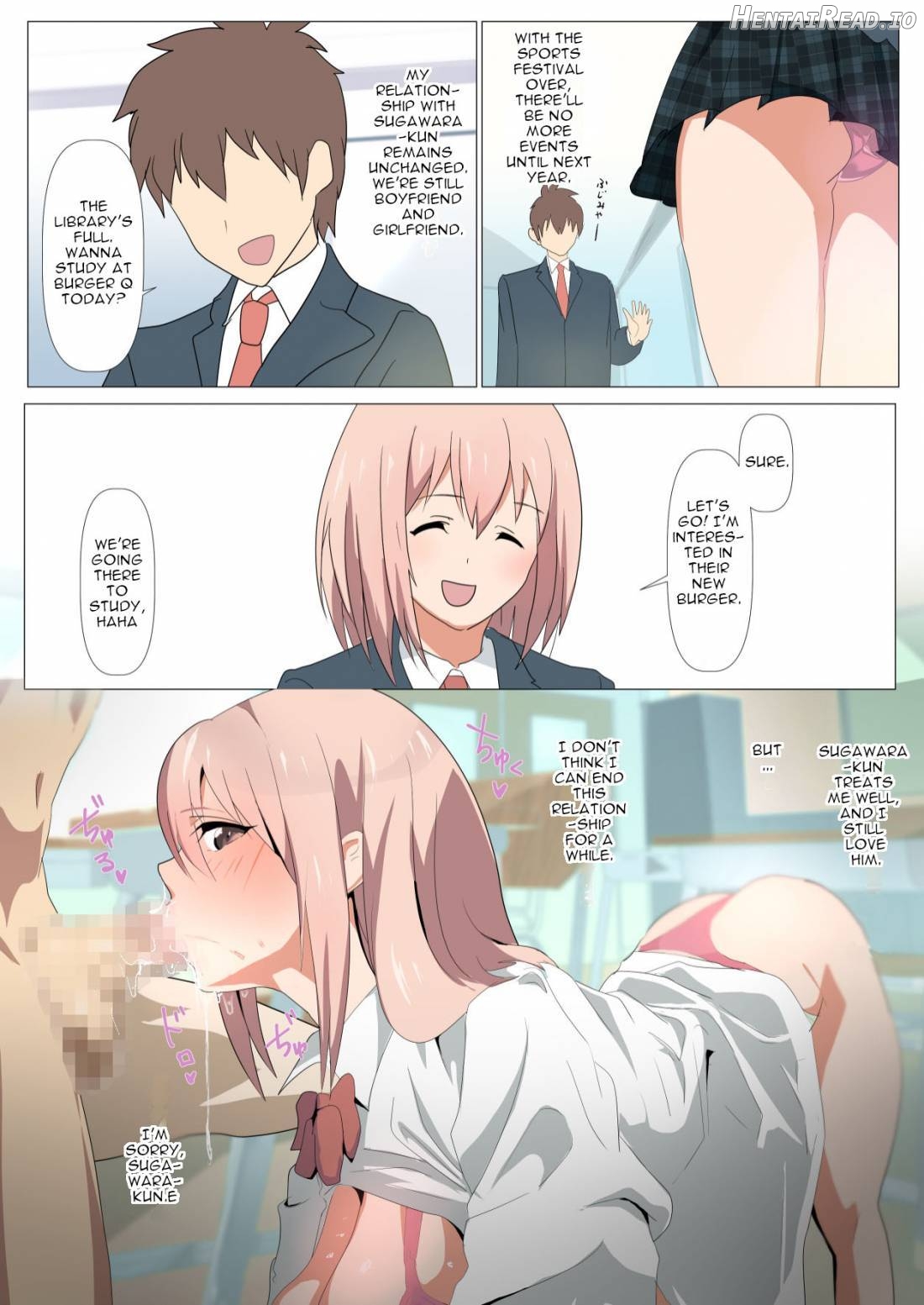 The Day the Ribbon Fell ~ How I was NTR'd by a Playboy in my Class without My Childhood Friend Knowing Chapter 1 - page 42