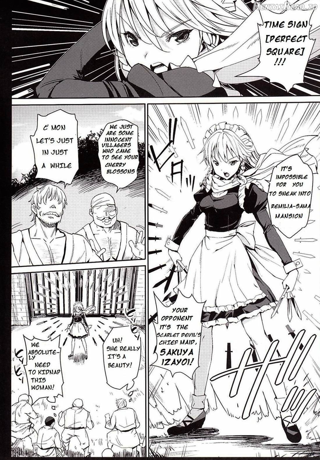 Izayoi Sakuya o Rachi Kankin & Shuudan Boukou Chapter 1 - page 2