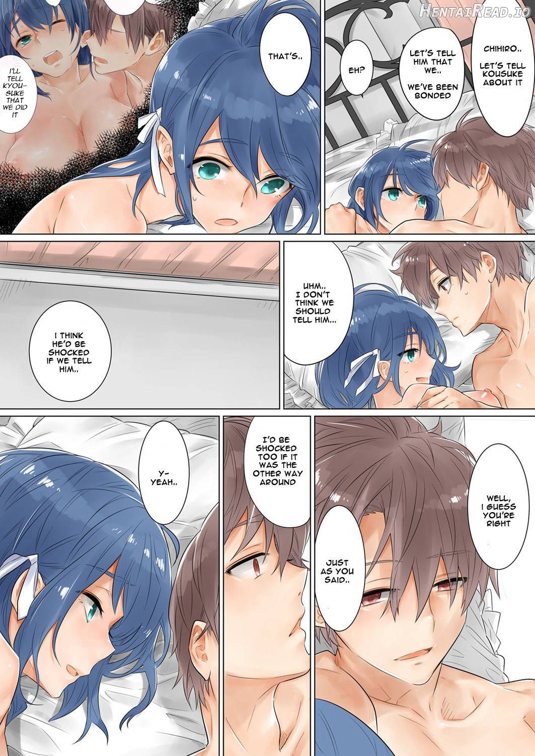 Netorare Kanojo -Kareshi (Ani) o Mae ni Futago (Otouto) to Kyoushitsu Ecchi- Vol.01 Chapter 2 - page 13
