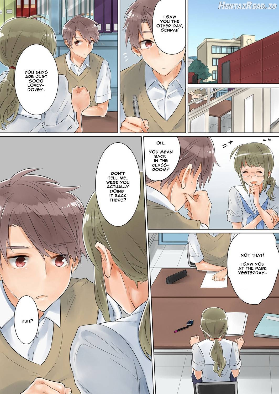 Netorare Kanojo -Kareshi (Ani) o Mae ni Futago (Otouto) to Kyoushitsu Ecchi- Vol.01 Chapter 2 - page 25