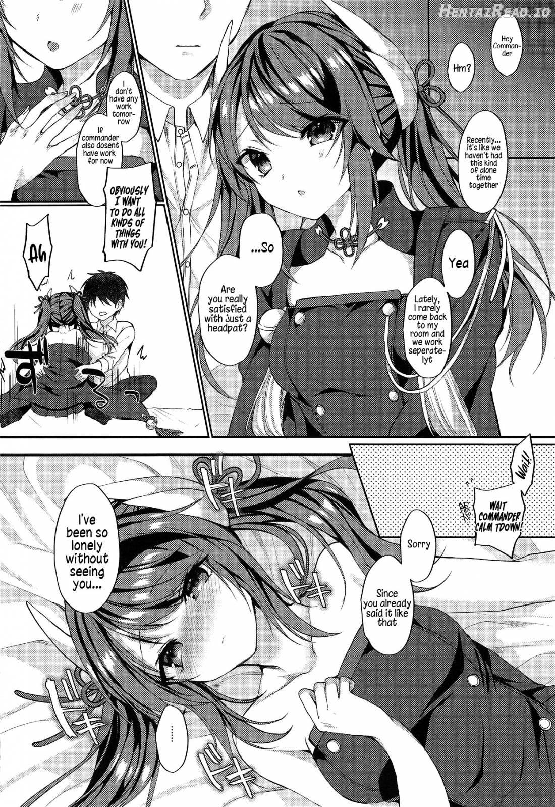 Ganbaru Shikikan ni Gohoubi o! Chapter 1 - page 5