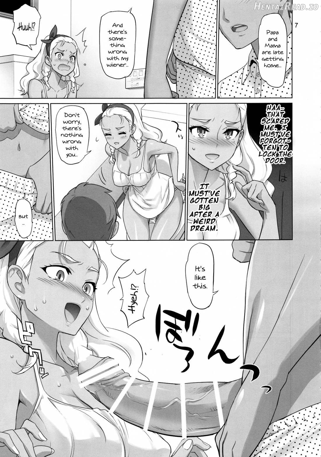 Onegai Sureba Ikeru to Omotte Shota ga Toile de Kasshoku Onee-chan o Osotte Mita Kekka Chapter 1 - page 6