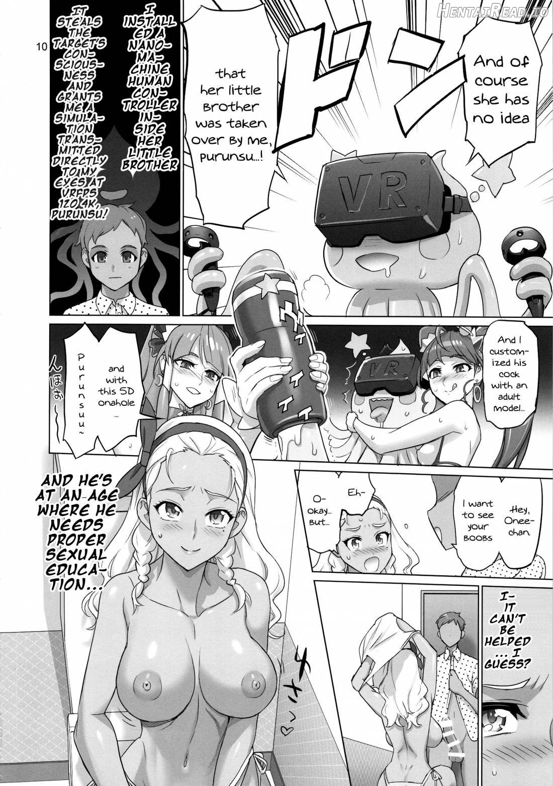 Onegai Sureba Ikeru to Omotte Shota ga Toile de Kasshoku Onee-chan o Osotte Mita Kekka Chapter 1 - page 9