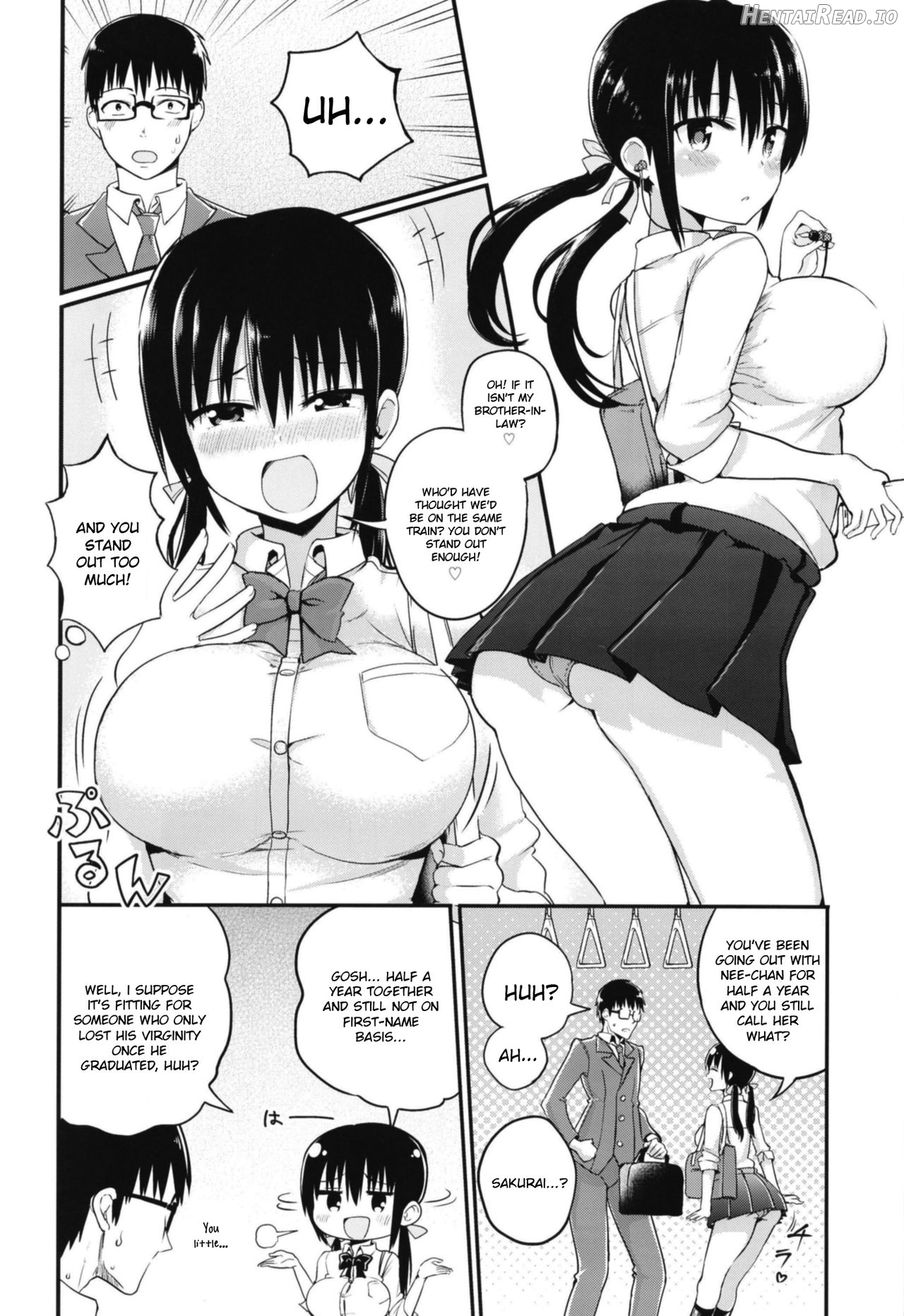 Kanojo no Imouto ga Kyonyuu Miniskirt JK de Koakuma-kei Chapter 1 - page 3