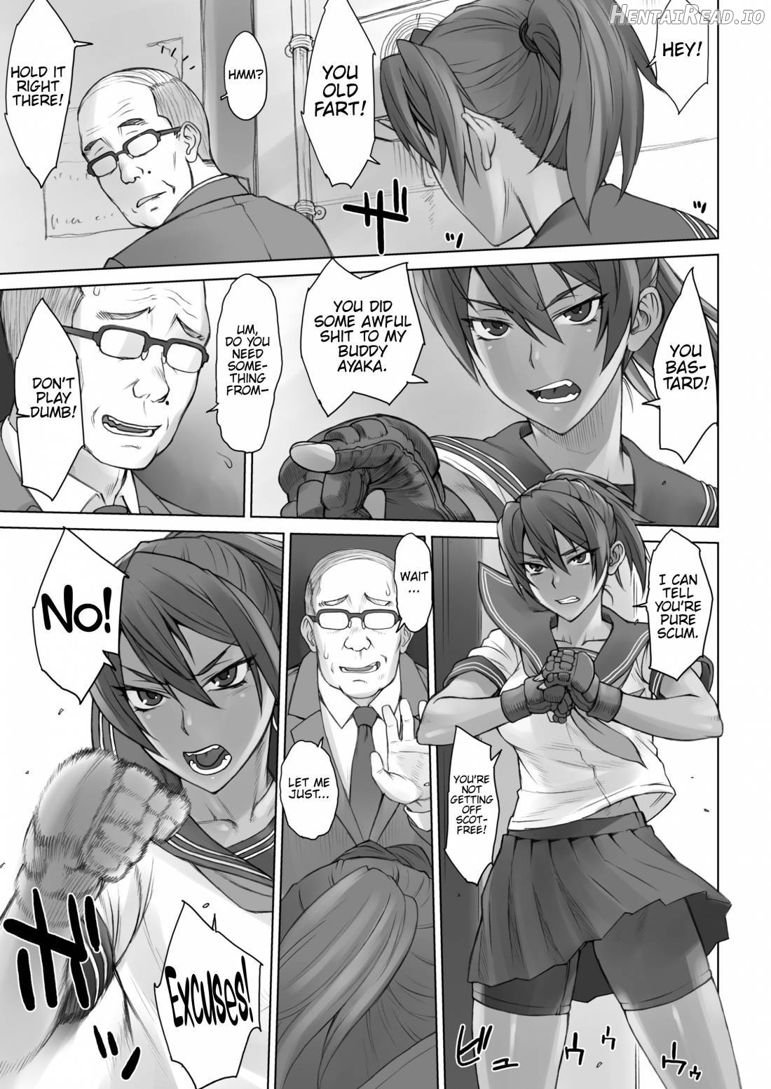 Karateka Natsumi vs Dekachin Oji-san Chapter 2 - page 3