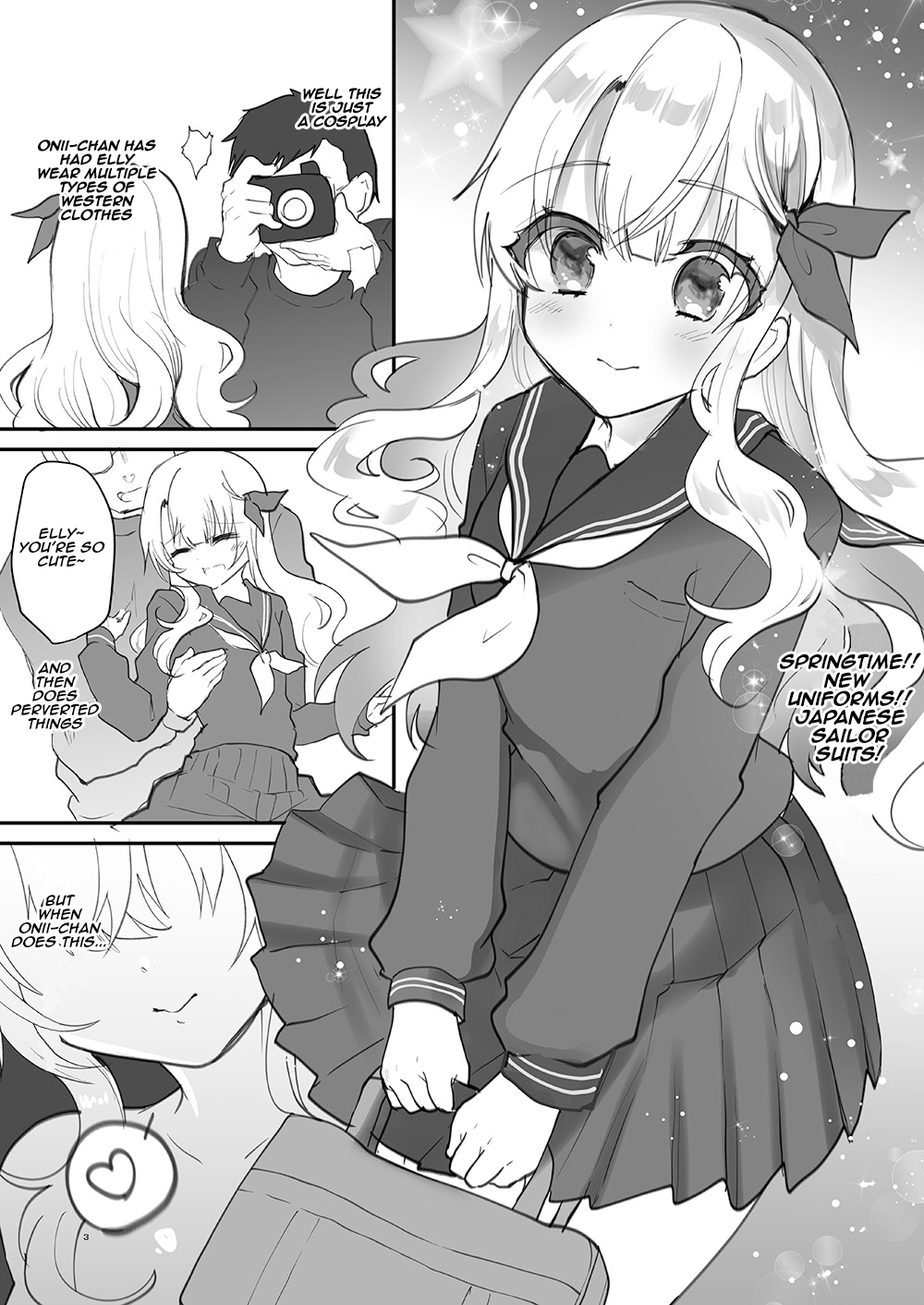 Gimai Elly-chan to Love Love Cosplay H Chapter 4 - page 24