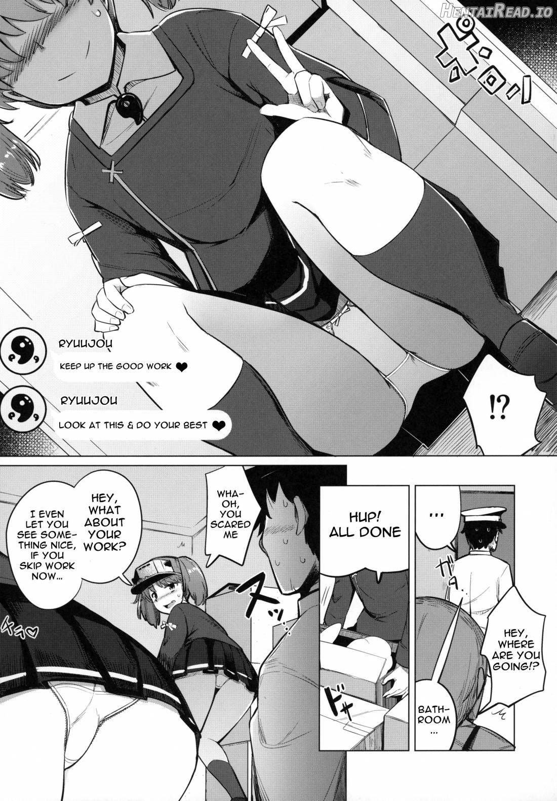 Shigoto ni Tsukaretara Ryuujou o Yobidashite Nuitemorau. Chapter 1 - page 4