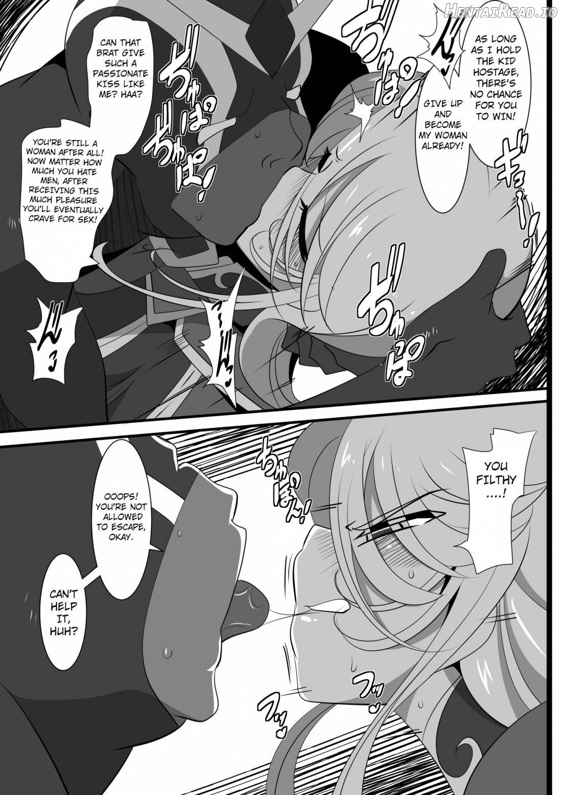 Heroine Harassment Shirogane no Anbarerl Hen Hitojichi o Torarete Nasu Subenaku Dosukebe Hero ni Kegasareru Aku no Onna Kanbu Chapter 1 - page 17