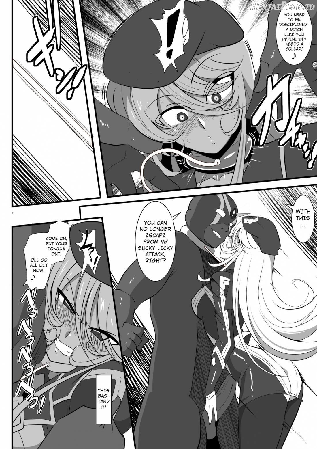 Heroine Harassment Shirogane no Anbarerl Hen Hitojichi o Torarete Nasu Subenaku Dosukebe Hero ni Kegasareru Aku no Onna Kanbu Chapter 1 - page 18