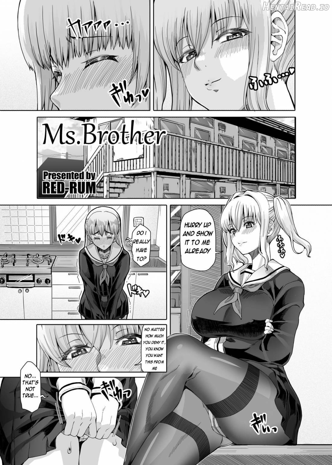 Ms.Brother Hentai Chapter 1 - page 4