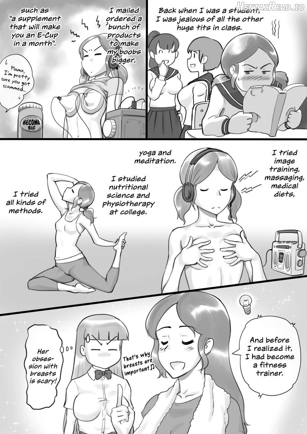 Girl on Mom: Himitsu no Bust Lesson Chapter 1 - page 7