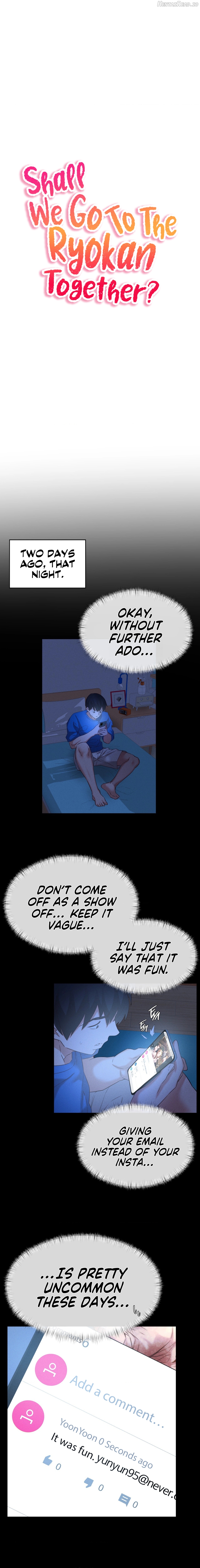 Shall We Go To The Ryokan Together? Chapter 8 - page 3