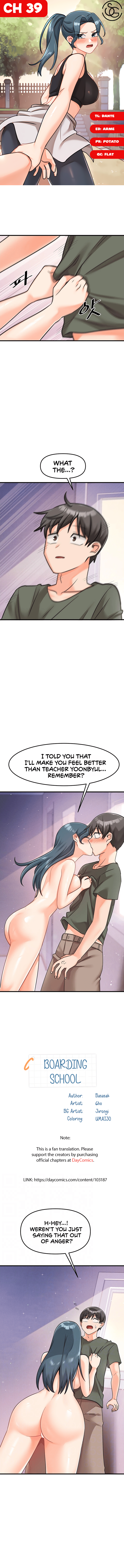 Boarding School Chapter 39 - page 1