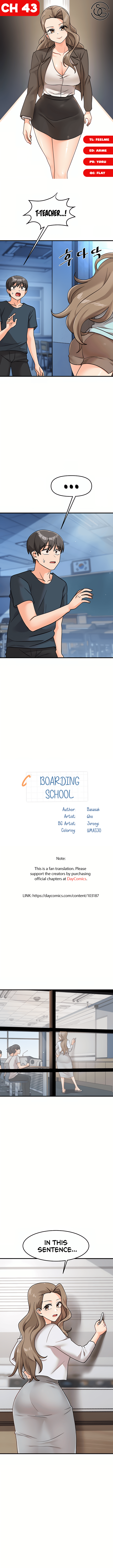 Boarding School Chapter 43 - page 1