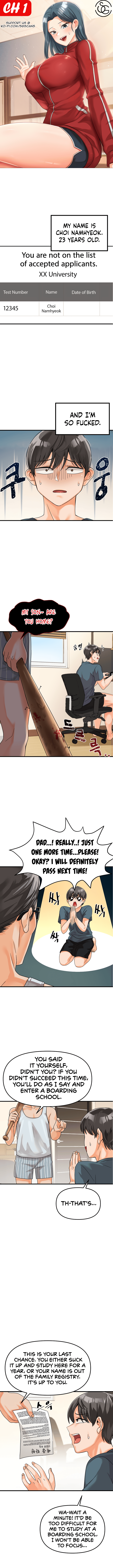 Boarding School Chapter 1 - page 1