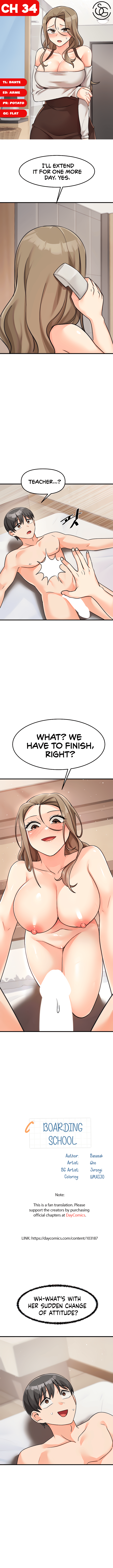 Boarding School Chapter 34 - page 1