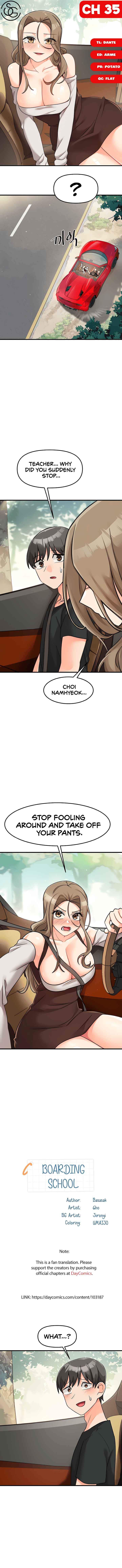 Boarding School Chapter 35 - page 1